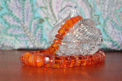 Vintage jantarový náhrdelník Art deco - Image 2