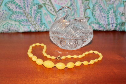 Citronové korále – vintage náhrdelník - Image 4