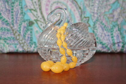 Citronové korále – vintage náhrdelník - Image 3