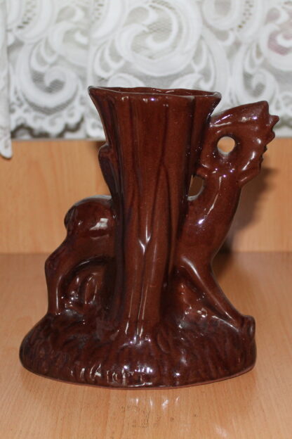 Jelen / keramická váza / glazovaná keramika - Image 3