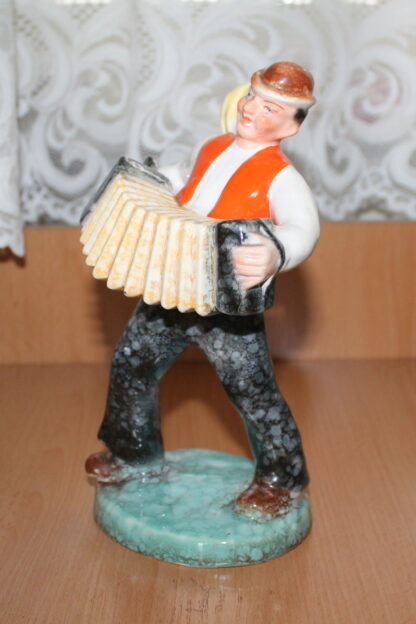 Harmonikář / keramická soška / Ditmar Urbach - Image 2