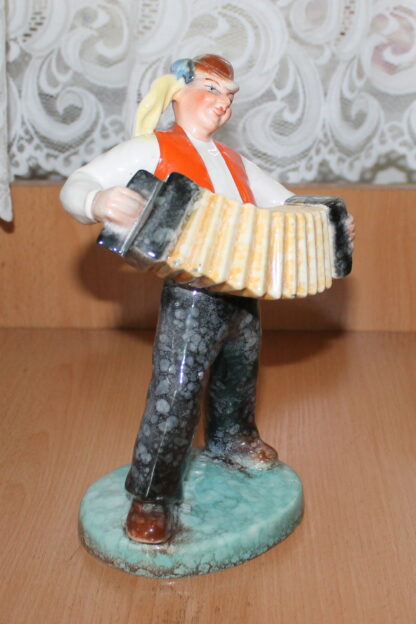 Harmonikář / keramická soška / Ditmar Urbach - Image 8