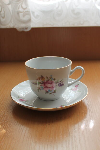 Ša-po s růží / porcelánový šálek / Bohemia - Image 7
