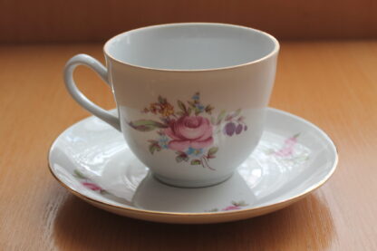 Ša-po s růží / porcelánový šálek / Bohemia - Image 4